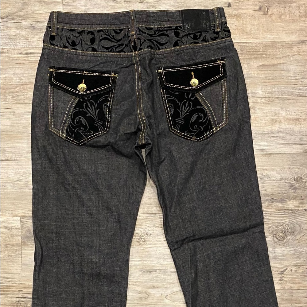 Clench Black Denim Jeans